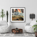 Sunday Drive (Large / White Framed)