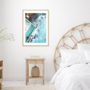 Bondi Icebergs View (Small / Black Framed / Non Reflective Acrylic)