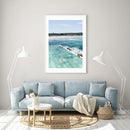 Lunchtime Swim at Icebergs (Medium - A2 / Print Only)