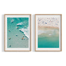 Aerial Beach (Set of 2) Mini - A4 (Set of 2) / Print Only