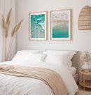 Aerial Beach (Set of 2) Mini - A4 (Set of 2) / Print Only