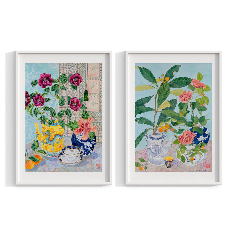 Chinoiserie (Set of 2) Mini - A4 (Set of 2) / Print Only