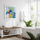 Freshly Brewed Coffee with Basquiat Mini - 12x12 inches / Print Only