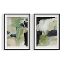Green No. I and No. II (Set of 2) Mini - A4 (Set of 2) / Print Only