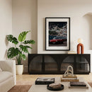 La Strada Rossa — framed mockup