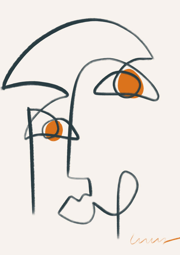 Line Drawing Portrait