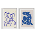 Modern Blue (Set of 2) Mini - A4 (Set of 2) / Print Only