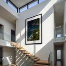 The Hidden Cove — framed mockup