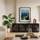 The White Gate — framed mockup