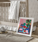 Watermelon & Minty Tea for Two Mini - 12x12 inches / Print Only