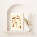 Three (Small / Natural Framed)