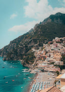 Amalfi Summer (Small / Natural Framed)