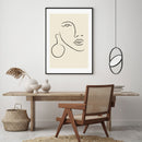 Abstract Earring Portrait