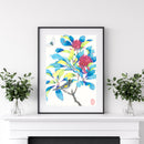 Waratah and Honeyeater