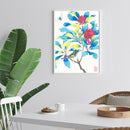 Waratah and Honeyeater