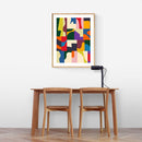 Block Mosaic Abstract