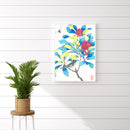 Waratah and Honeyeater