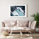 Icebergs Electric Blue