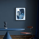 Deep Blue Sky with Stars