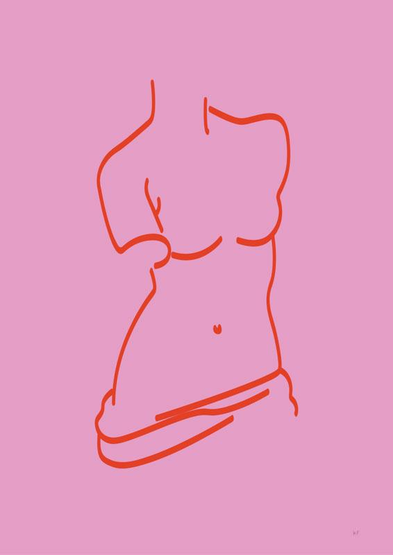 Pink Bust