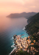 Vernazza at Sunset, Cinque Terre, Italy No.II