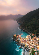 Vernazza at Sunset, Cinque Terre, Italy No.VI