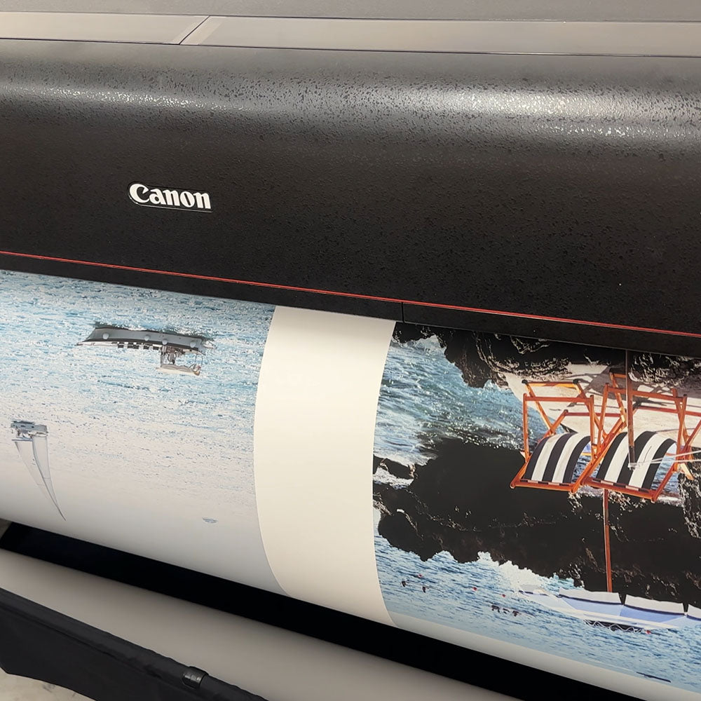 Sydney, 09:05 am — first large-format test prints.